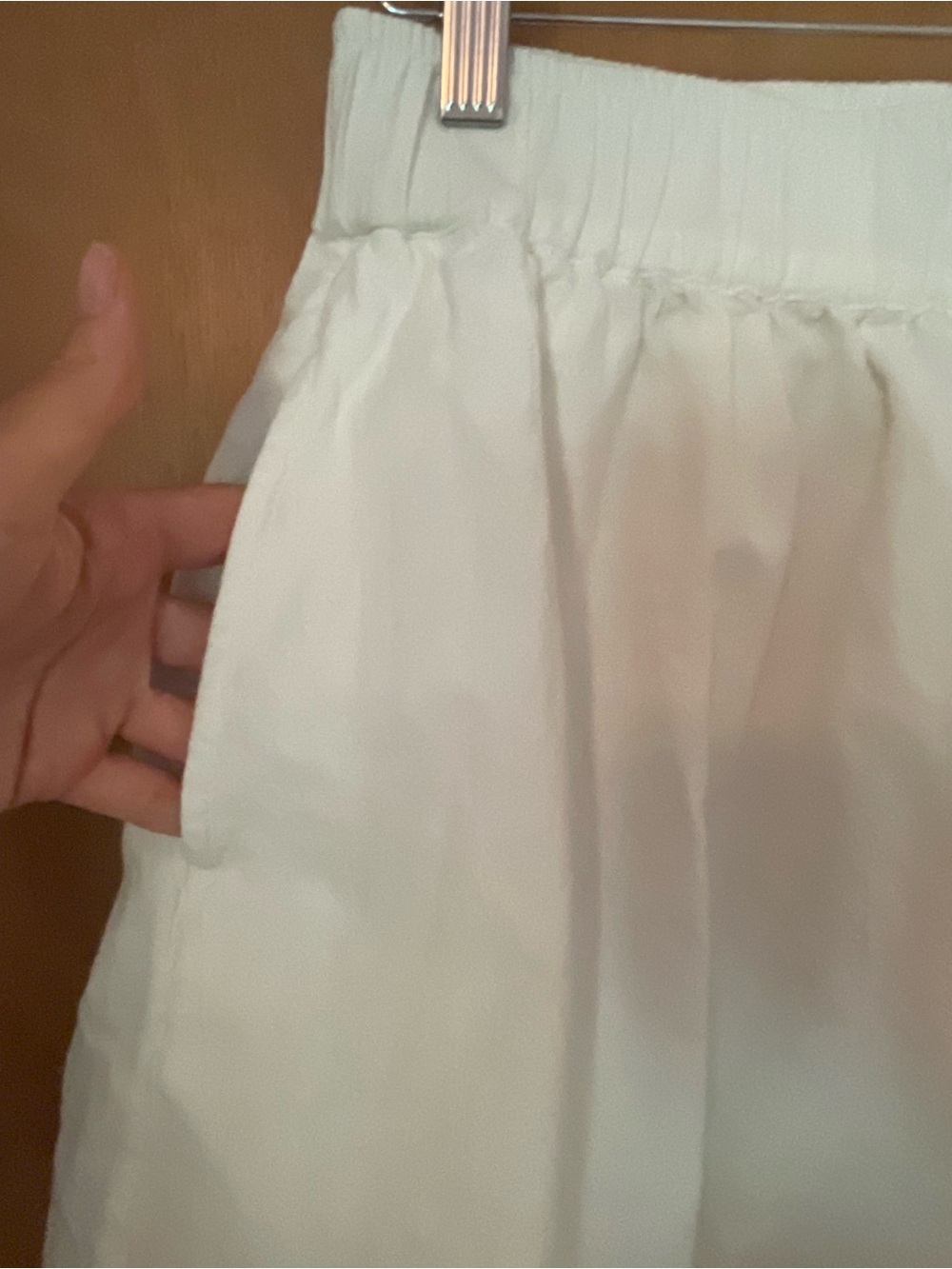 Free People White Cotton Shorts Size S - Picture 2 of 6